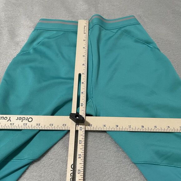 Adidas Leggings Womens XS Blue Aqua Athletic Workout Compression Vibrant Pants - Picture 7 of 7
